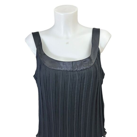 Scarlett Nite Woman 2 Piece Beaded & Pleated Cardigan & Tank Set sz 14 W - Picture 5 of 13